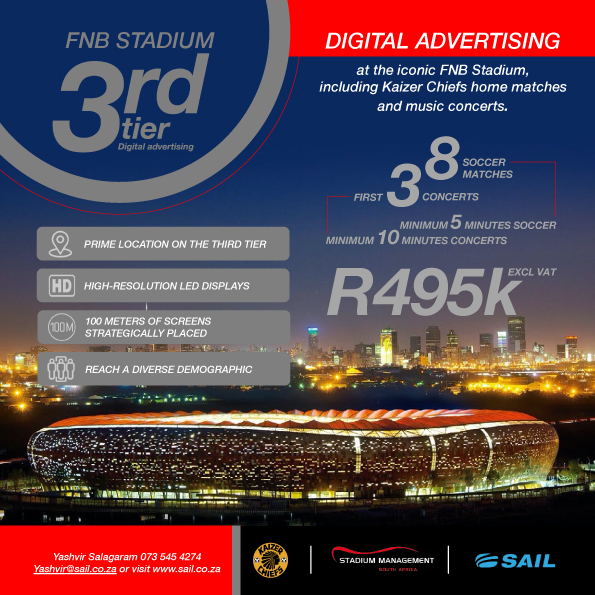 SAIL 3rd tier FNB advertising