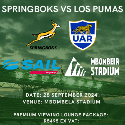 Springboks VS Los Pumas 28 Sept 2024 Thumbnail