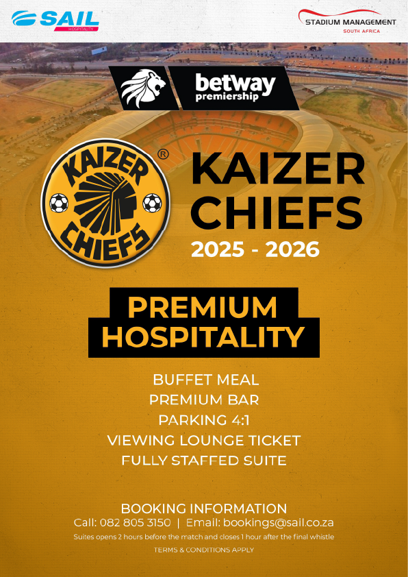 Kaizer Chiefs 2025-2026 Seasonal flyer